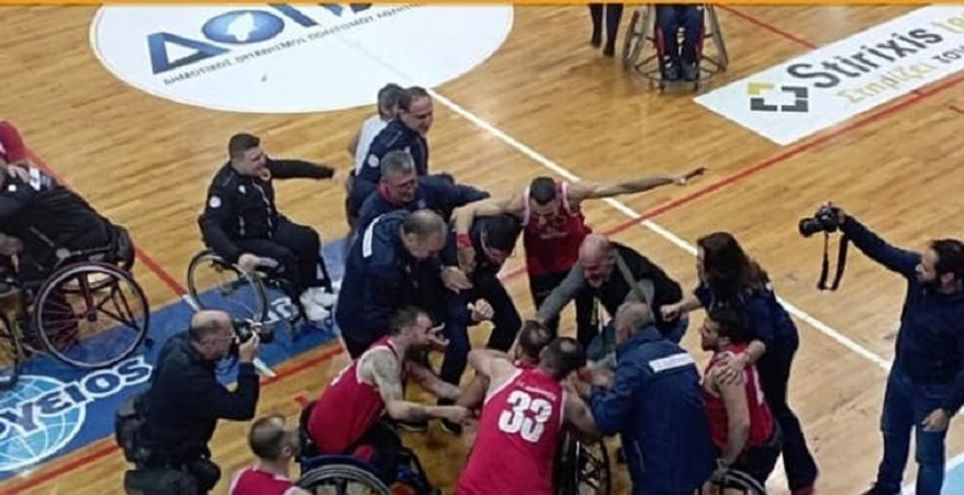 Μπάσκετ με Αμαξίδιο: Απίθανο buzzer beater τρίποντο κι η Δωδεκάνησος 61-60 τον Παναθηναϊκό ΑμεΑ (vid)