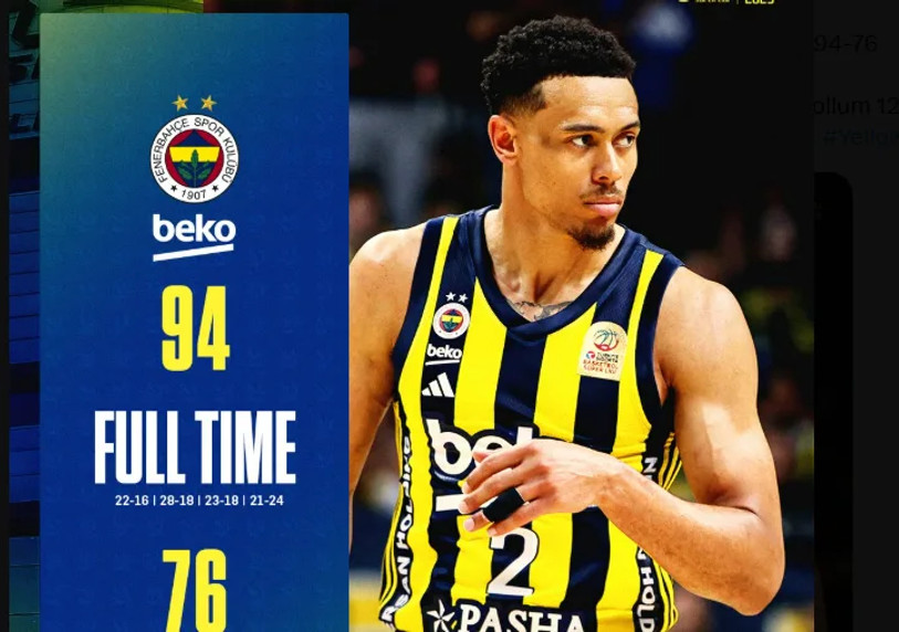 BSL: Πρώτο βήμα τίτλου η Φενέρμπαχτσε, 94-76 την Μπεσίκτας