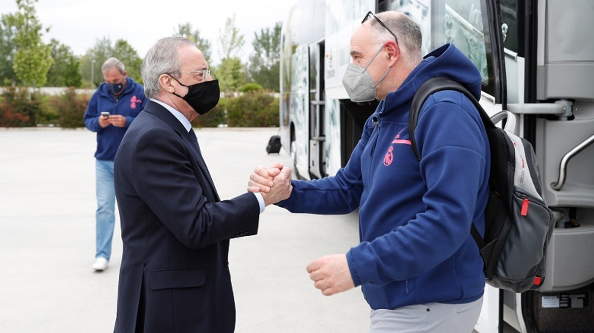 Ρεάλ Μαδρίτης: Με Ταβάρες και Τόμπκινς για το Game 5 στην Κωνσταντινούπολη (pics)