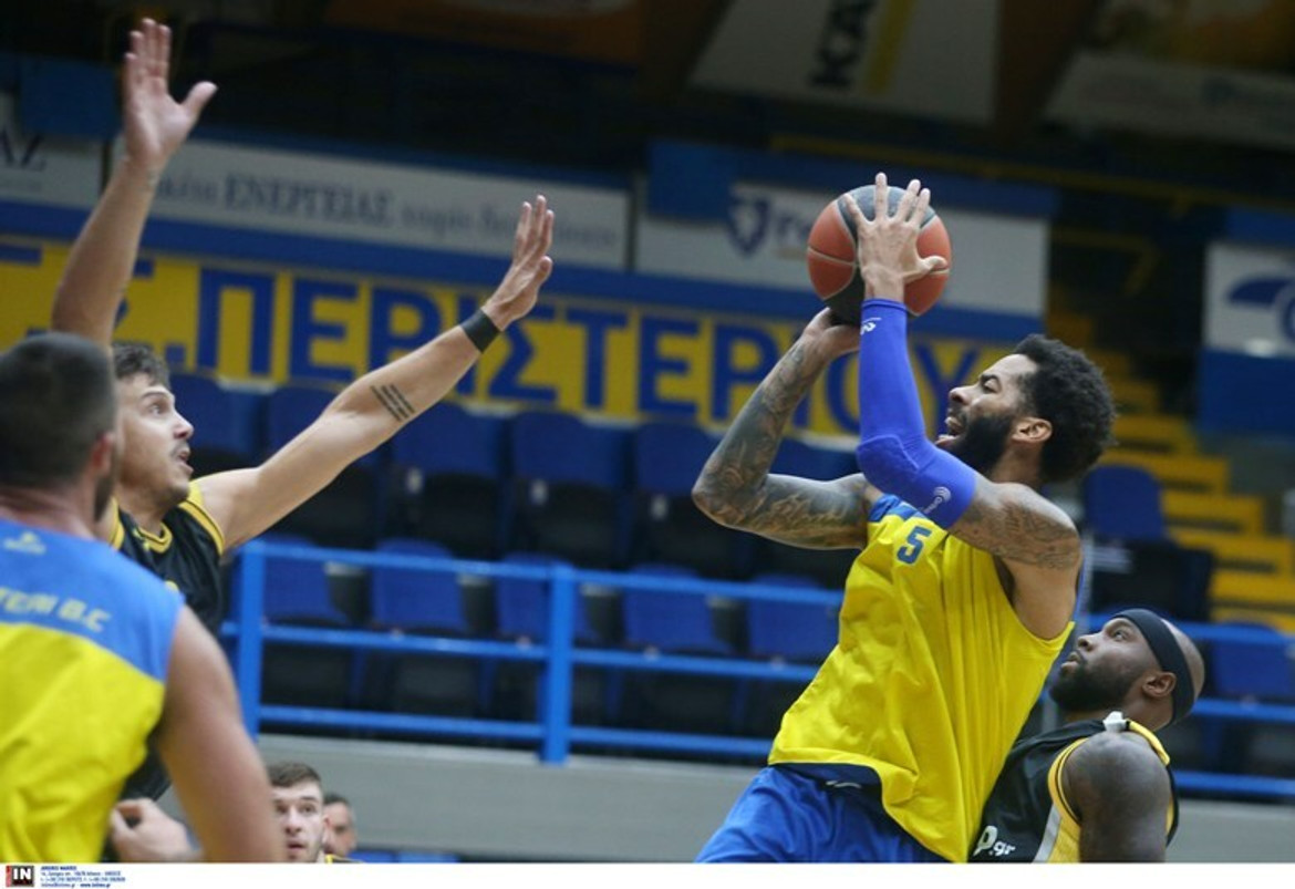 Το Περιστέρι 82-55 τον Χαρίλαο Τρικούπη στο Μεσολόγγι