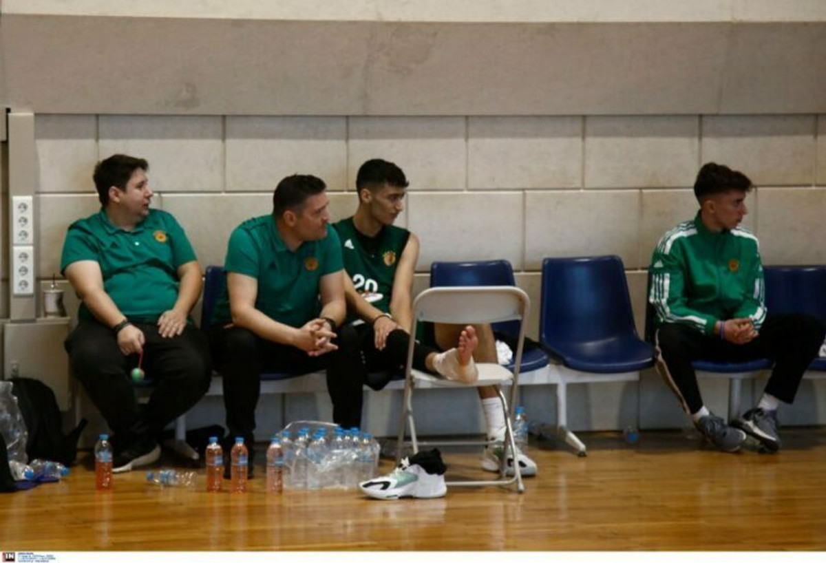 Rising Stars North-Παναθηναϊκός: Αποχώρησε με διάστρεμμα ο Σαμοντούροβ