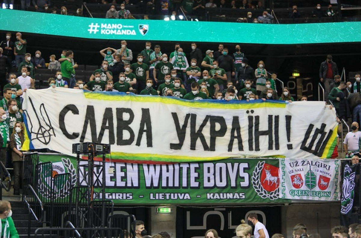 Ζαλγκίρις Κάουνας-Ρεάλ Μαδρίτης: Έβριζαν εν χορώ τον Πούτιν (video)