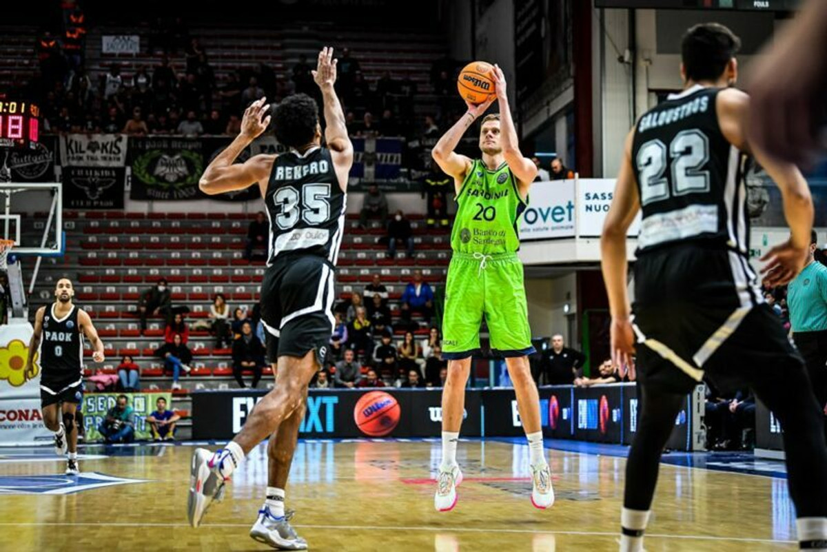 &quot;Έπεσε&quot; μαχόμενος ο ΠΑΟΚ στη Σαρδηνία, 82-78 η Ντιναμό Σάσαρι (pics &amp; vids)