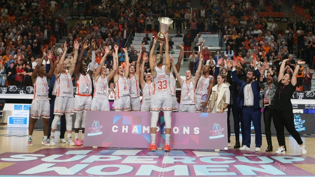 Η Μπουρζ κατέκτησε το FIBA SuperCup πριν υποδεχθεί τον Ολυμπιακό (video)