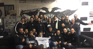 Στην Φρανκφούρτη ο Πρέλεβιτς, αποθέωση από φίλους του ΠΑΟΚ! (pic)