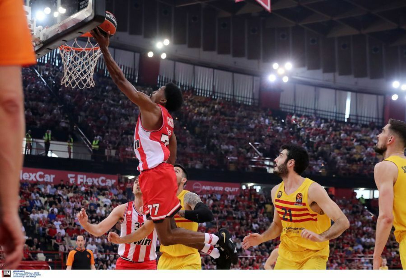 Το 17-0 του Ολυμπιακού επί της Μπαρτσελόνα (vid)