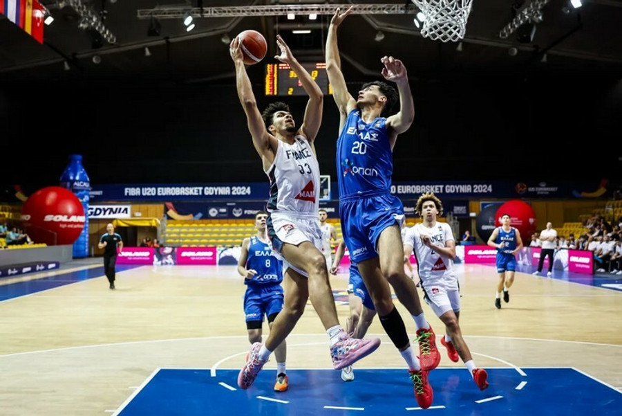 EuroBasket U20: Ήττα στον ημιτελικό η Εθνική Νέων Ανδρών, 69-57 η Γαλλία (vid)