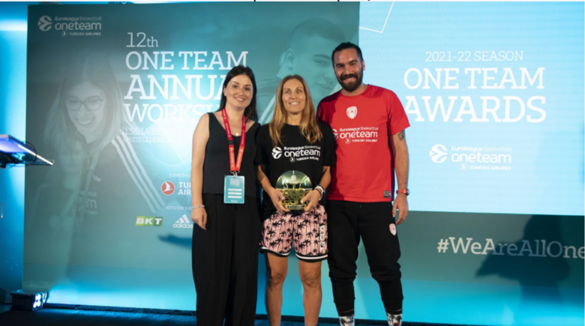 One team: Χρυσό βραβείο στον Ολυμπιακό