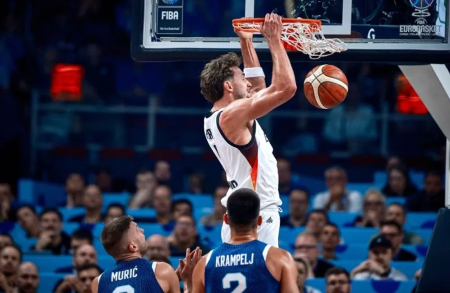 Η Γερμανία την πρόκριση (99-91) η Σλοβενία τα παράπονα