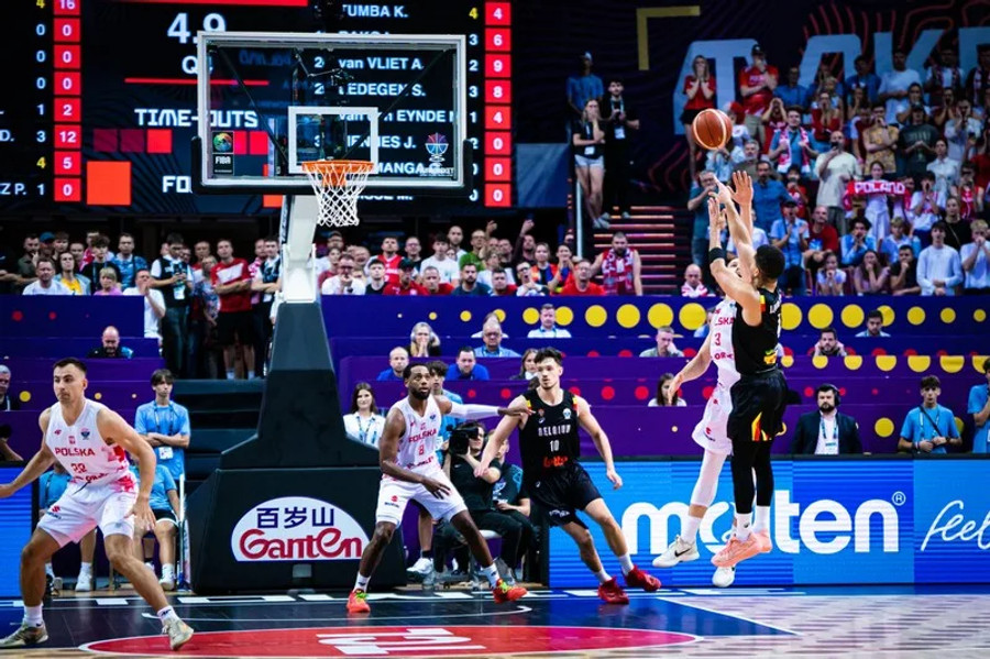 Με Λεκόμτ το Βέλγιο, 70-69 την Πολωνία (vids)