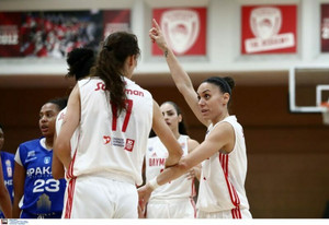 A1 Γυναικών: Σαρωτικός Ολυμπιακός 110-54 την Ελευθερία Μ. πριν από το ντέρμπι Κυπέλλου