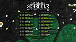 Το πρόγραμμα του Παναθηναϊκού στη EuroLeague 2023-24
