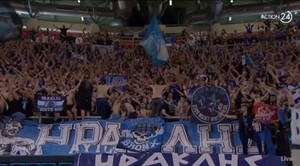 Πανιώνιος-Ηρακλής: Φανταστική ατμόσφαιρα από τους φίλους των δύο ομάδων (video)