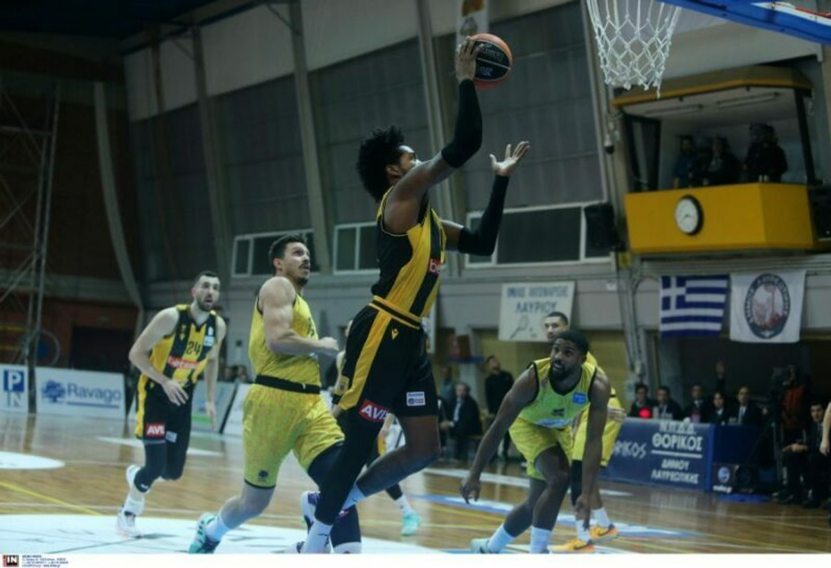 Λαύριο-ΑΕΚ: Το 13-0 της ΑΕΚ στην αρχή του αγώνα (video)
