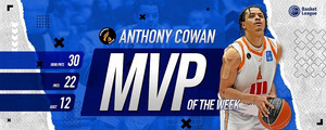 ΕΣΑΚΕ: Ο Κάουαν MVP of the Week για τον Προμηθέα